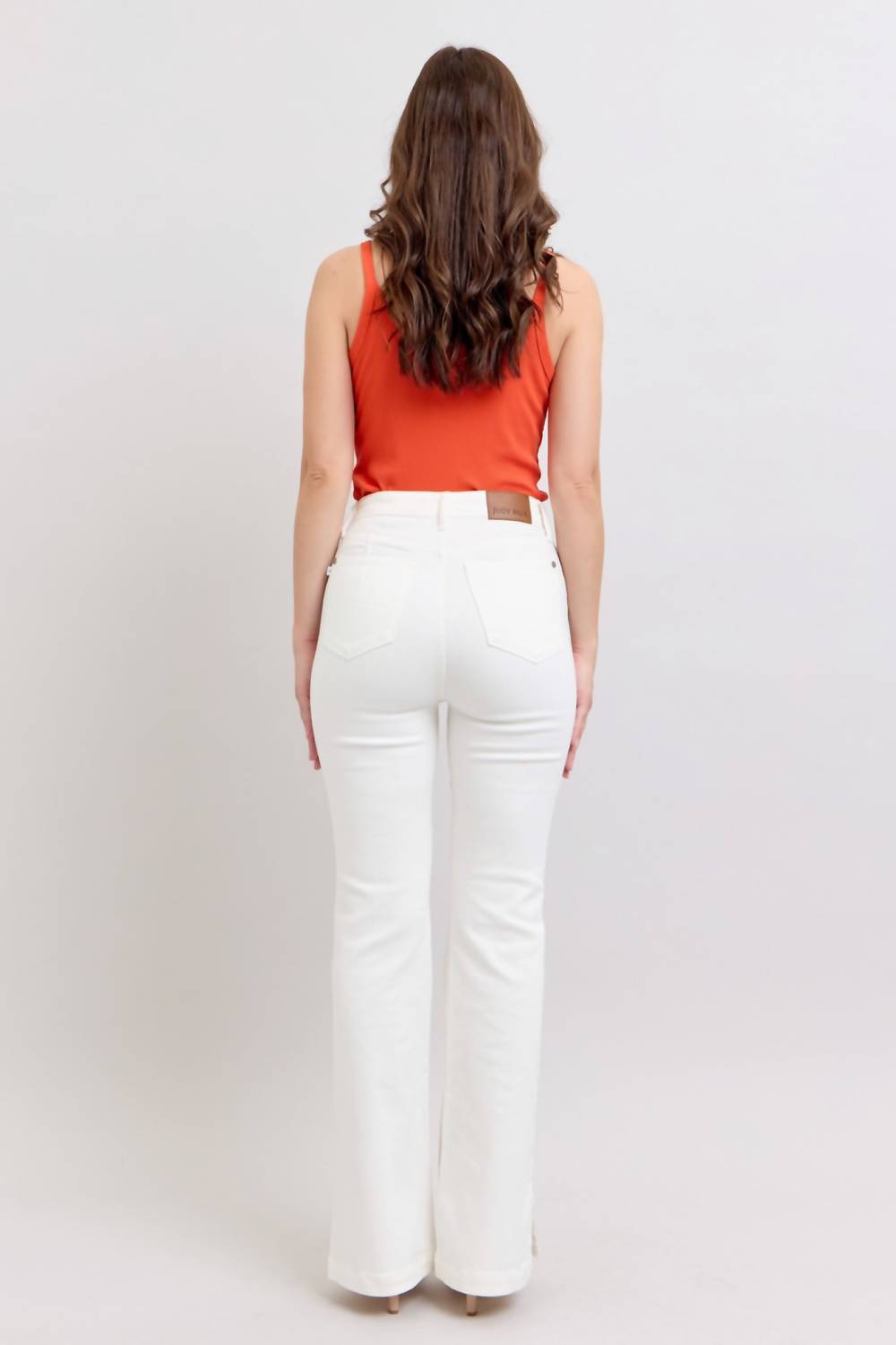 Judy Blue - Side Slit Slim Bootcut Jeans