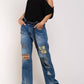 Pol - One Shoulder Ribbed Top