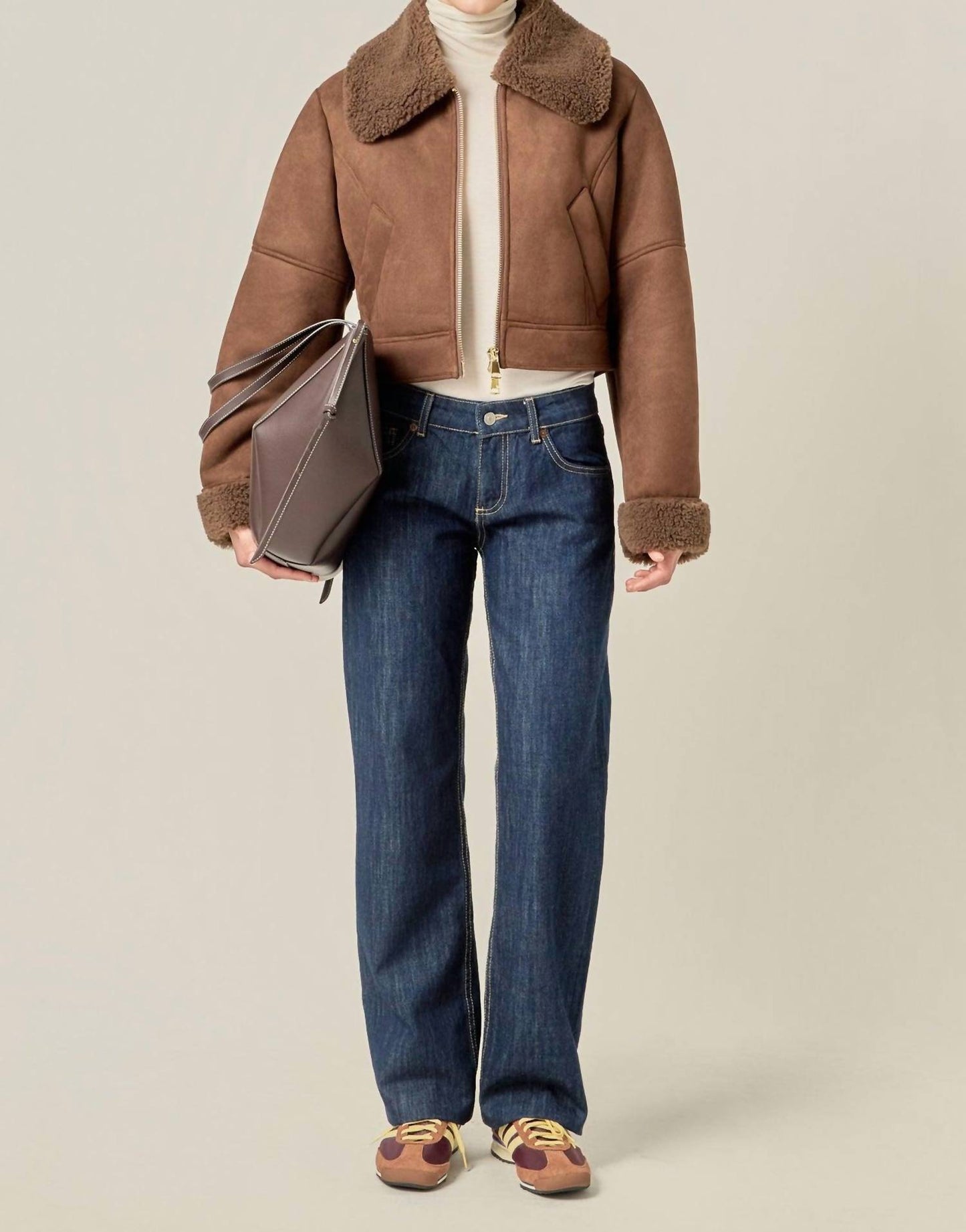 2.7 August Apparel - Aspen Shearling Jacket