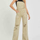 Risen - Front Patch Wide Leg Overalls