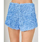 2.7 August Apparel - 3d Floral Mini Shorts