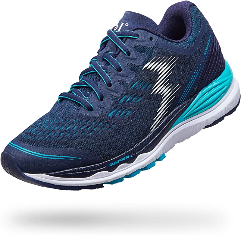 361 Degrees Women?s Meraki 2 Running Shoes Eclipse/Peacock Size 10.5 B(M) US