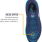 361 Degrees Women?s Meraki 2 Running Shoes Eclipse/Peacock Size 10.5 B(M) US