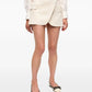 Ganni - Melange Tailoring Mini Skirt