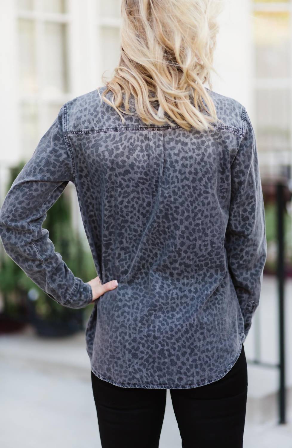 Sanctuary - Boyfriend Forever Leopard Shirt