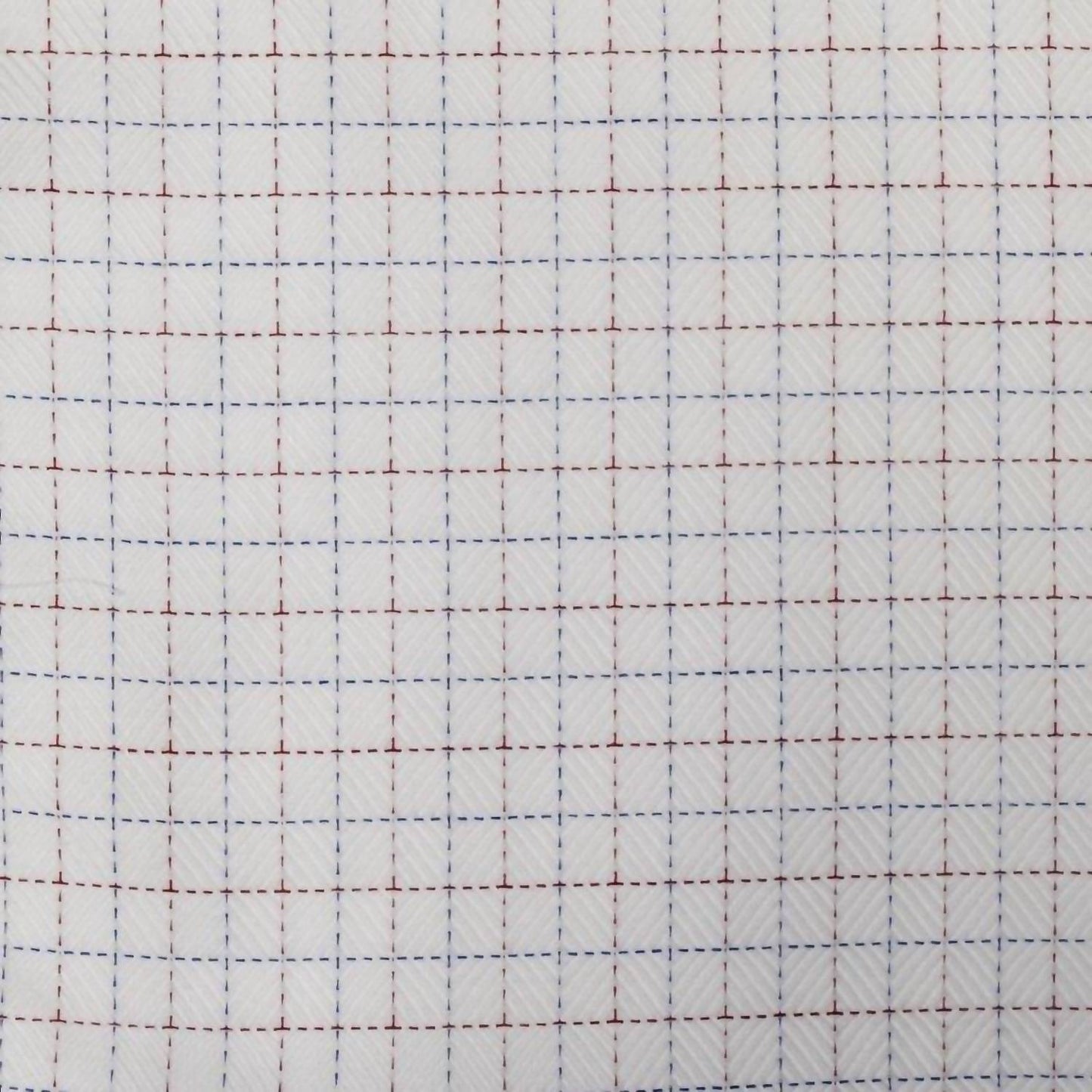 F/X Fusion - Men's Long Sleeve Textured Mini Checked Polo