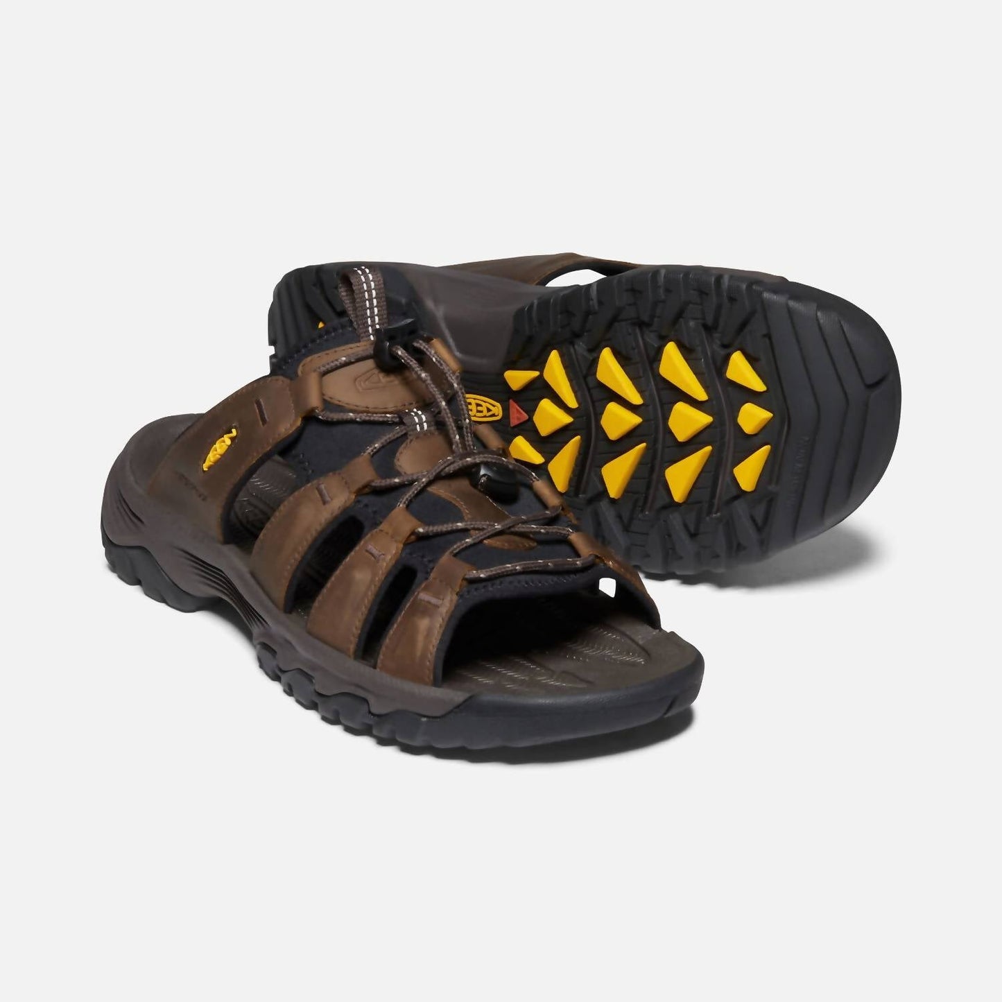 Keen - Men's Targhee III Leather Slide Sandal