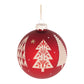 Beaded Pine Tree Ball Ornament (Set - 6)
