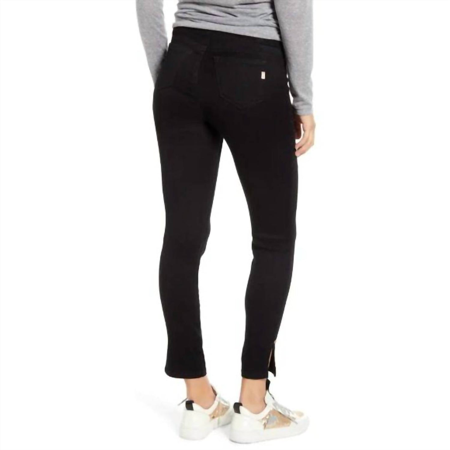 1822 Denim - Butter Ankle Slit Maternity Jeans