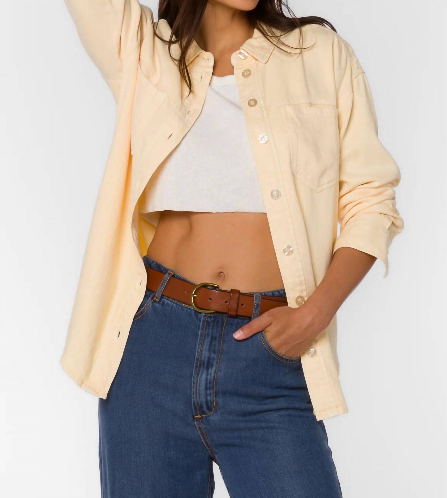 Velvet Heart - Butter Button Down Shirt