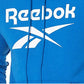 Reebok Men's Logo-Print Fleece Hoodie Blue Size XL