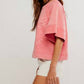 Free People - Dahlia Short Sleeve Pullover