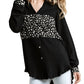Umgee - Button Down Frayed Long Sleeve Shirt