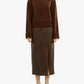 Bardot - Dante Faux Leather Midi Skirt