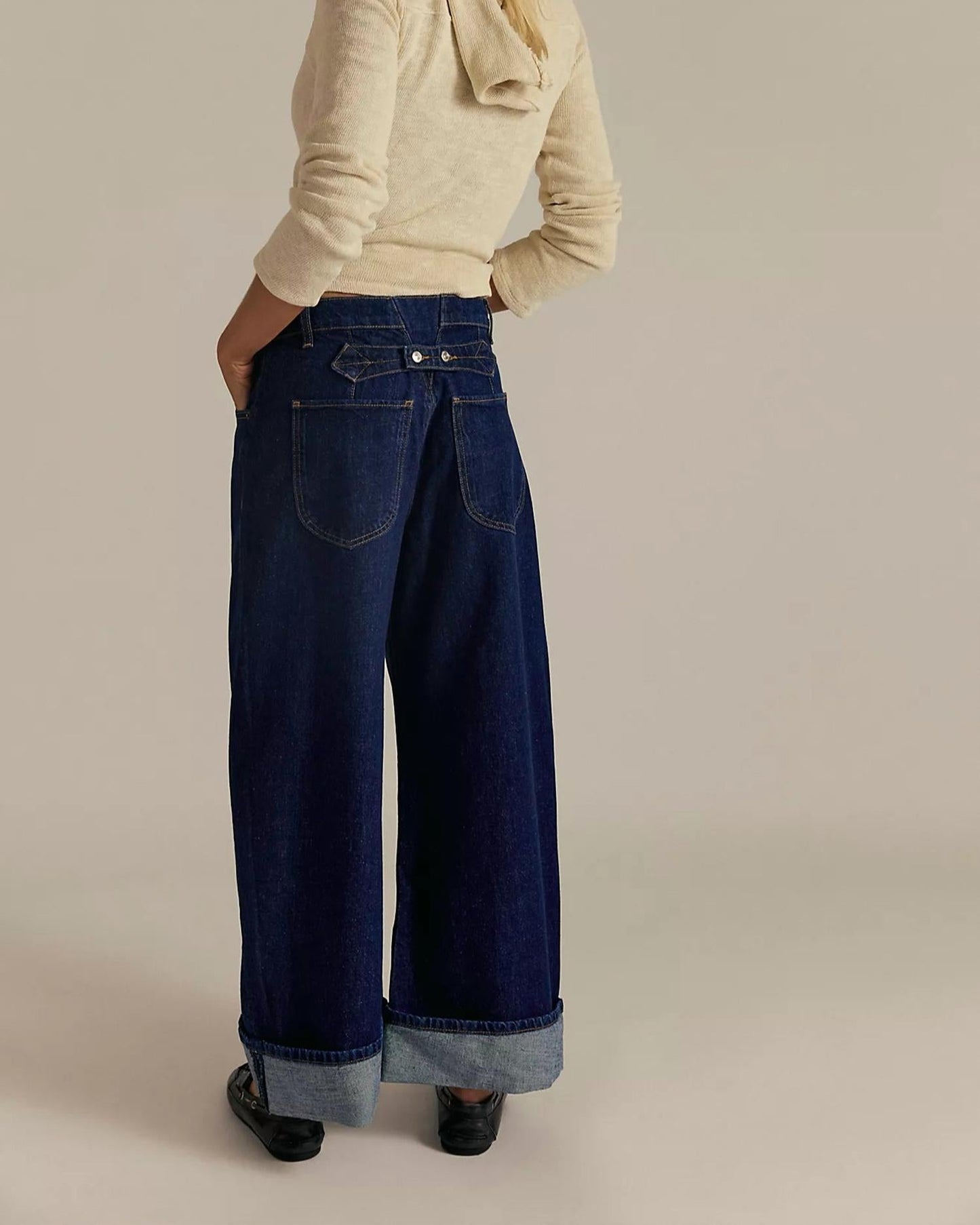 Free People - Alia Wide-leg Jeans