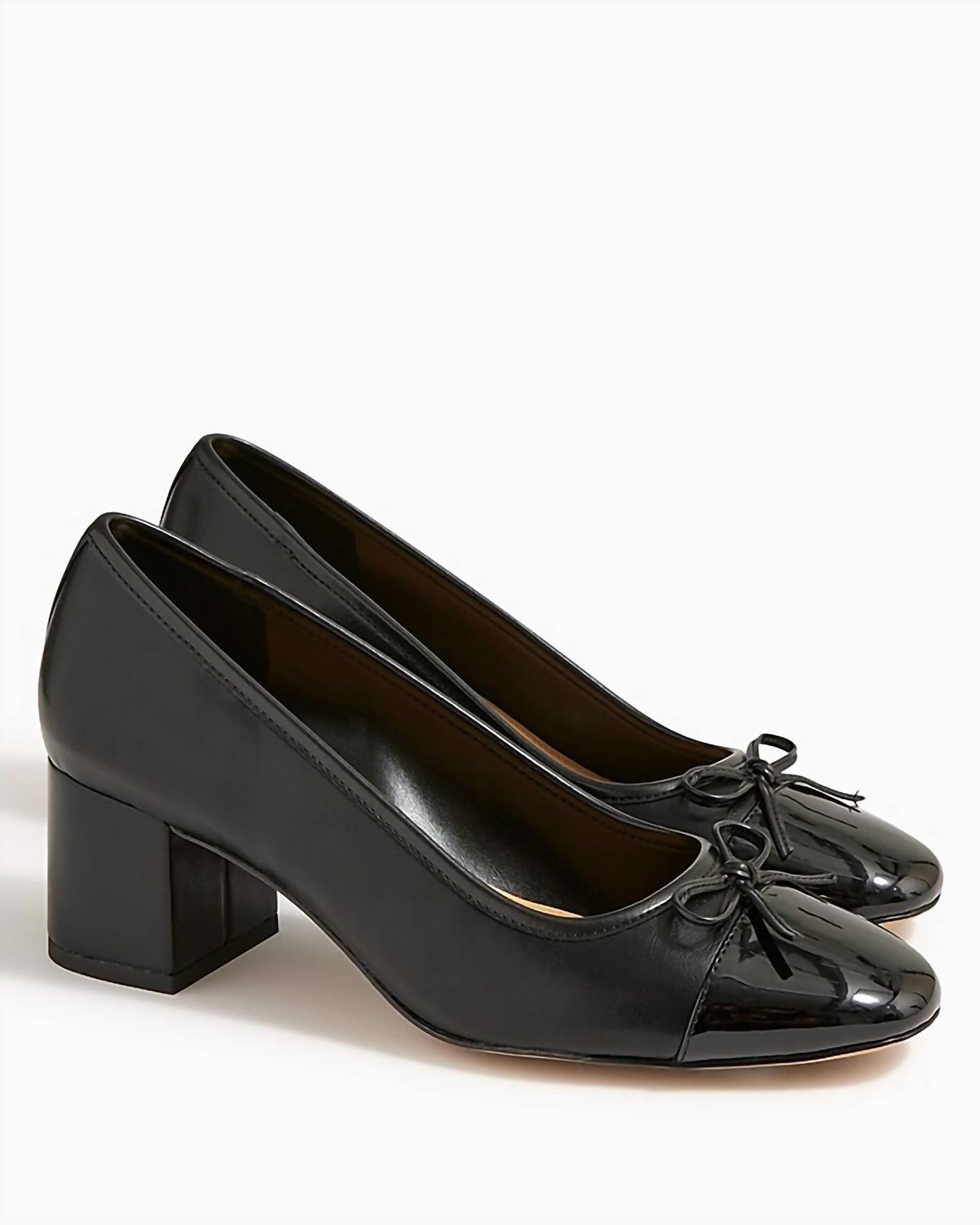 J.Crew - Women's Cap-toe Ballet Block Heels