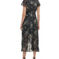 Kensie - Short Sleeve Chiffon Dress