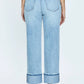 Pistola - Cassie Cuffed Crop Super High Rise Straight Jeans
