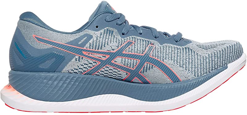 ASICS वीमेन ग्लाइडराइड रनिंग शूज़पोलर शेड/ग्रे फ्लॉस