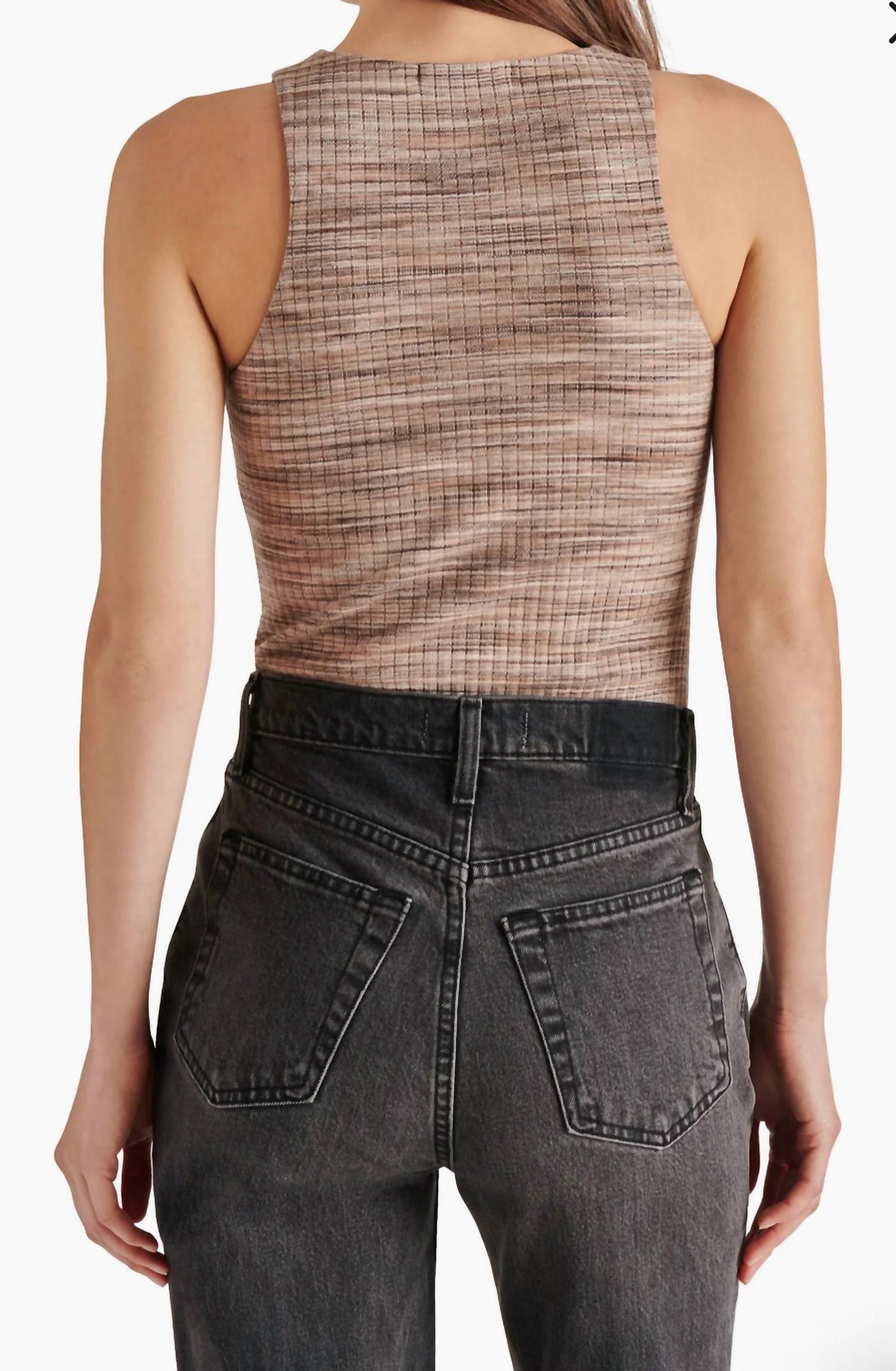 Steve Madden - Rib Sleeveless Bodysuit
