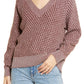 treasure-bond-v-neck-knit-sweater-purple-brown