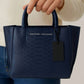 Ampersand As Apostrophe - Women's Leather Microtote