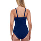 Profile By Gottex - Underwire E-Cup Wide Strap One Piece Swimsuit