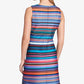 Tommy Hilfiger - Striped Scuba Sleeveless Dress