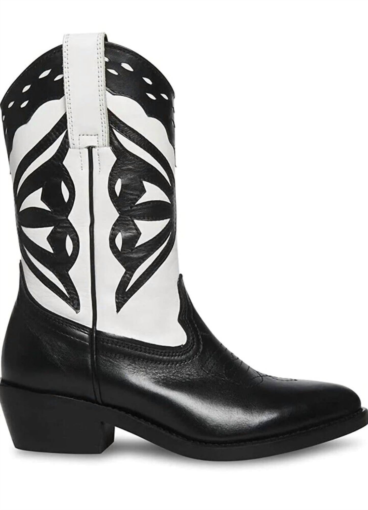 Steve Madden - Women's Laredo-m Western Cowboy Heel Boots