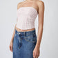 Free People - Leilani Gingham Tube Top