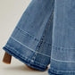 Judy Blue - High Waisted Tummy Control With Release Hem Flare Jeans