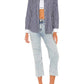 Hudson - Remi High Rise Straight Cropped Jean