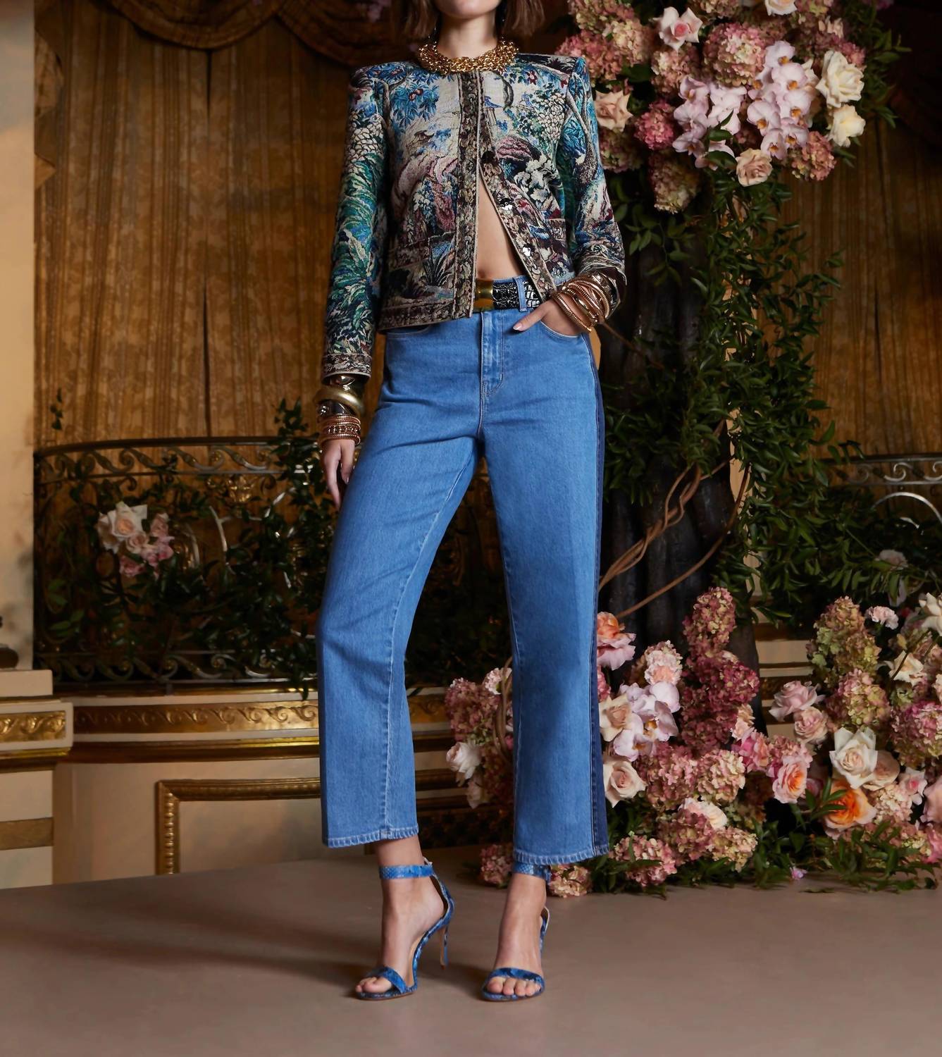 L'Agence - Emorie Cropped Stovepipe Jean