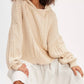 Free People - Explorer Cable Hoodie