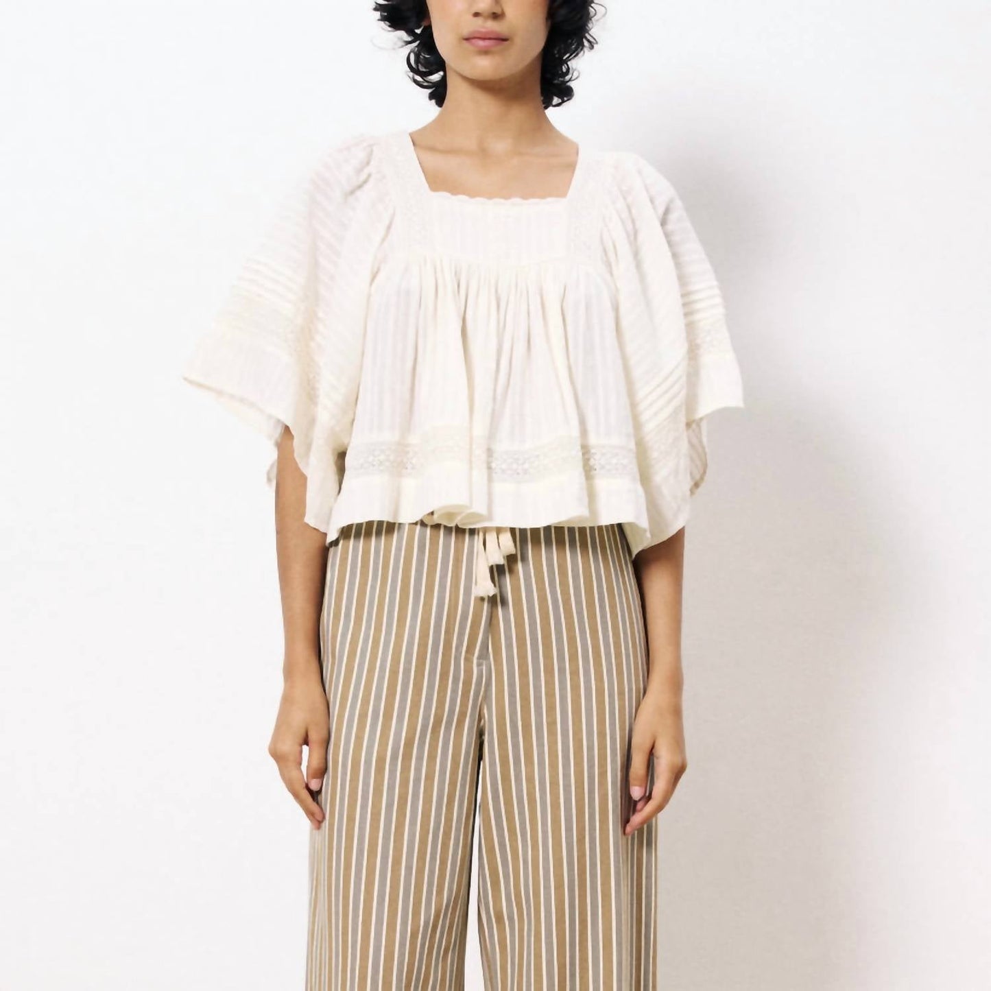 Frnch - Patricie Mid-sleeved Blouse