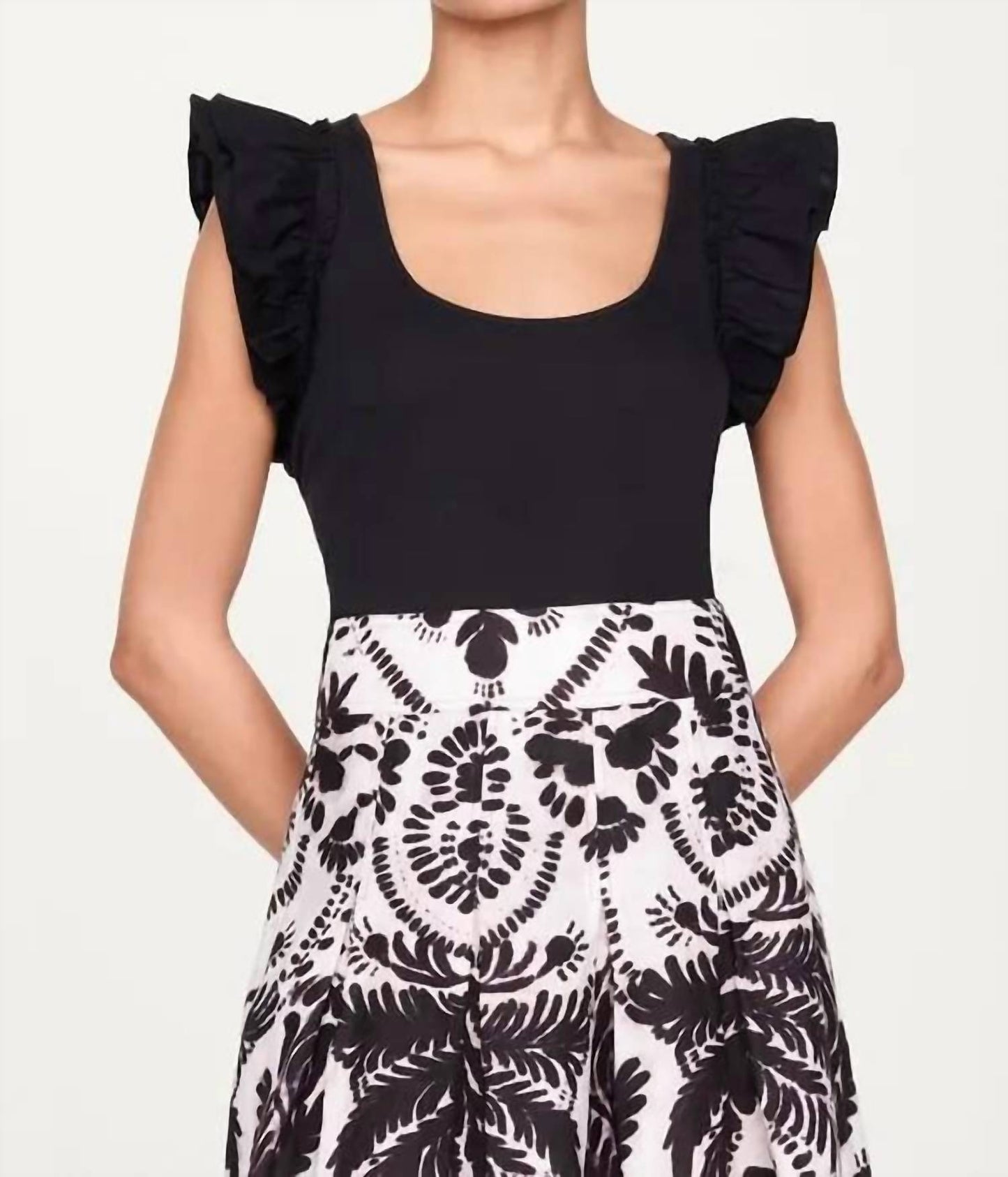 Marie Oliver - Anna Ruffle Sleeves Top