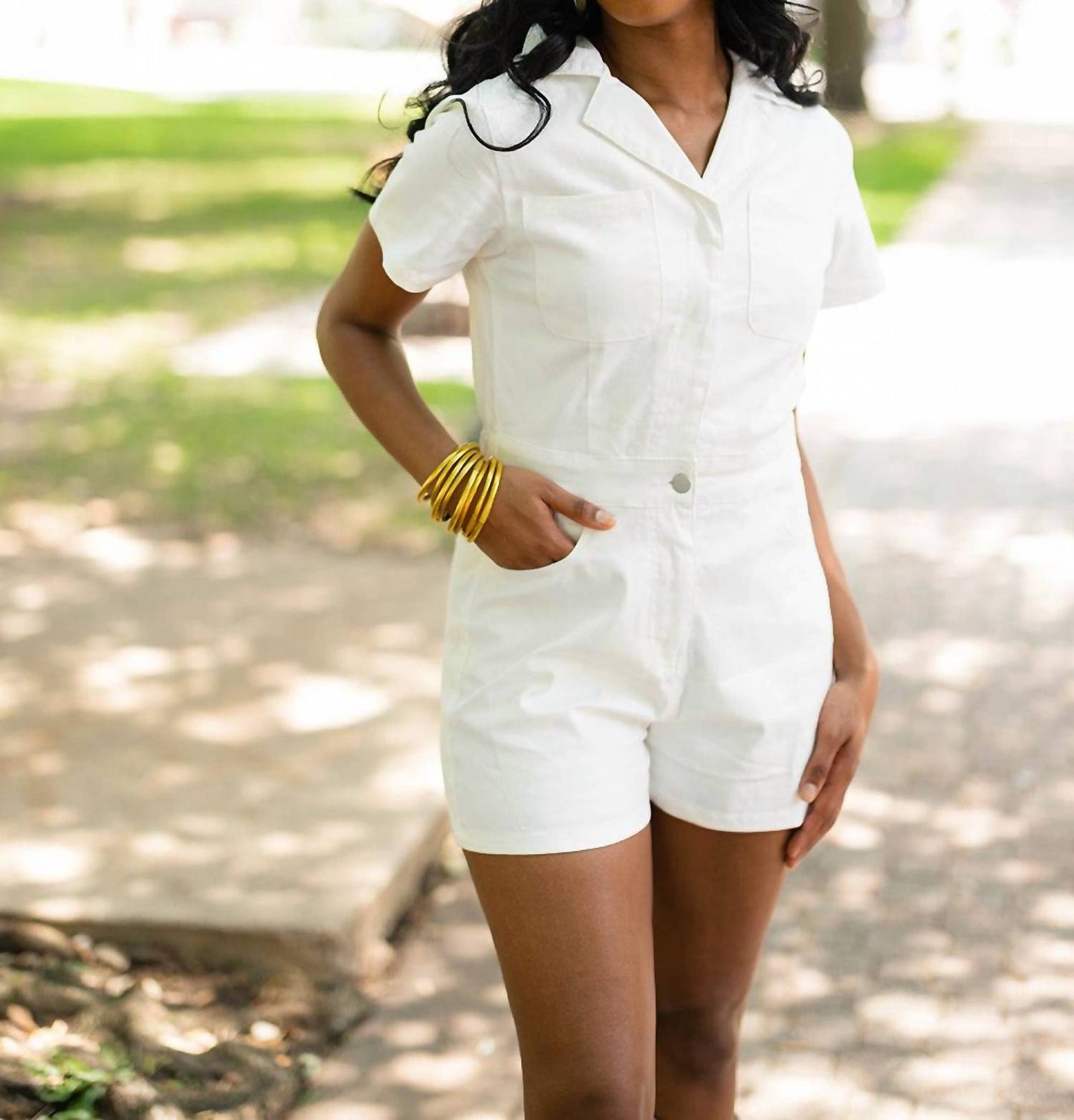 Buddylove - Jessie Crystal Fringe Romper