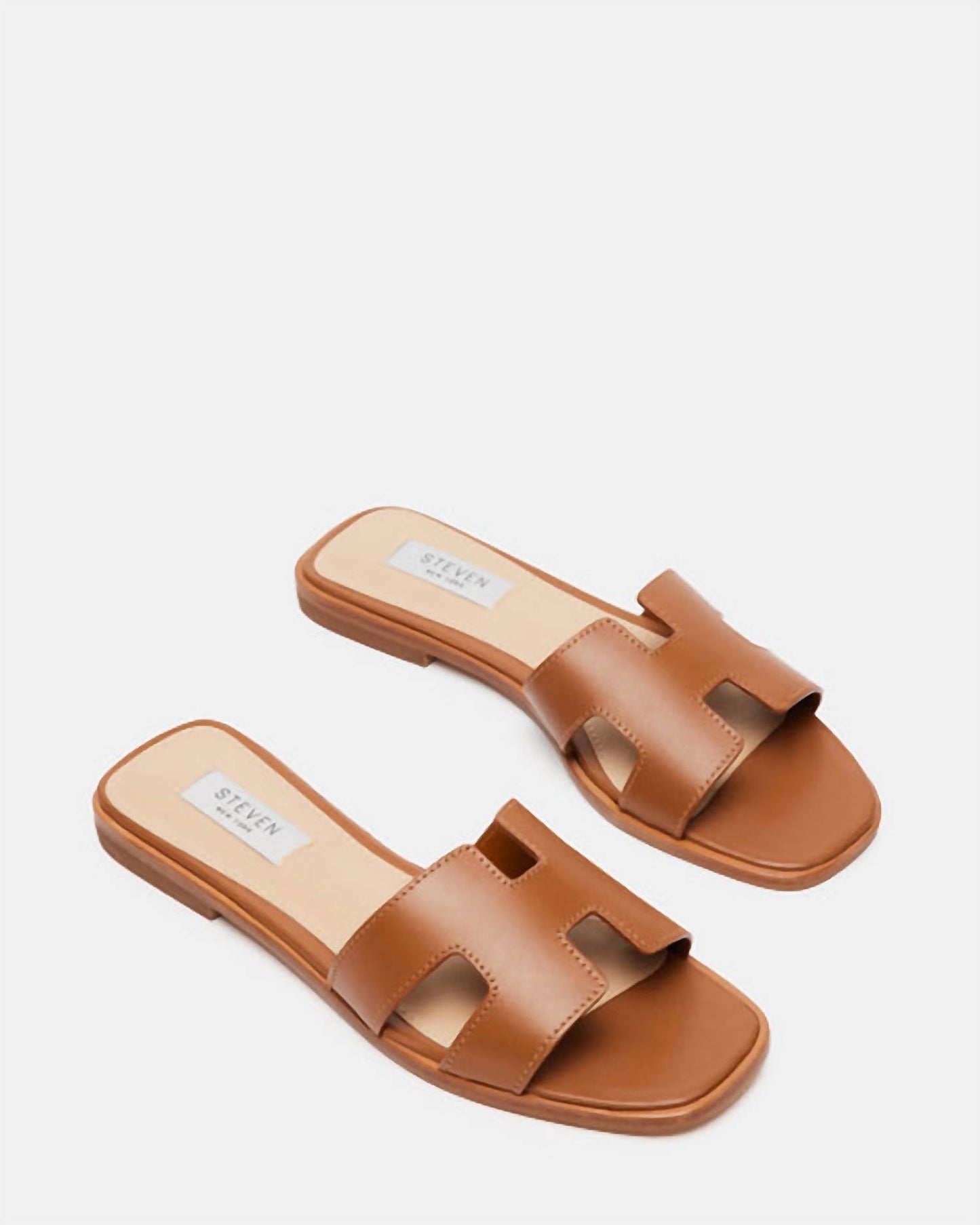 Steve Madden - Women's Haydn H Strap Leather Sandal