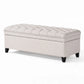 Juliana Storage Ottoman With Birch Legs