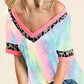 Bibi - Chloe Tie Dye & Leopard Top