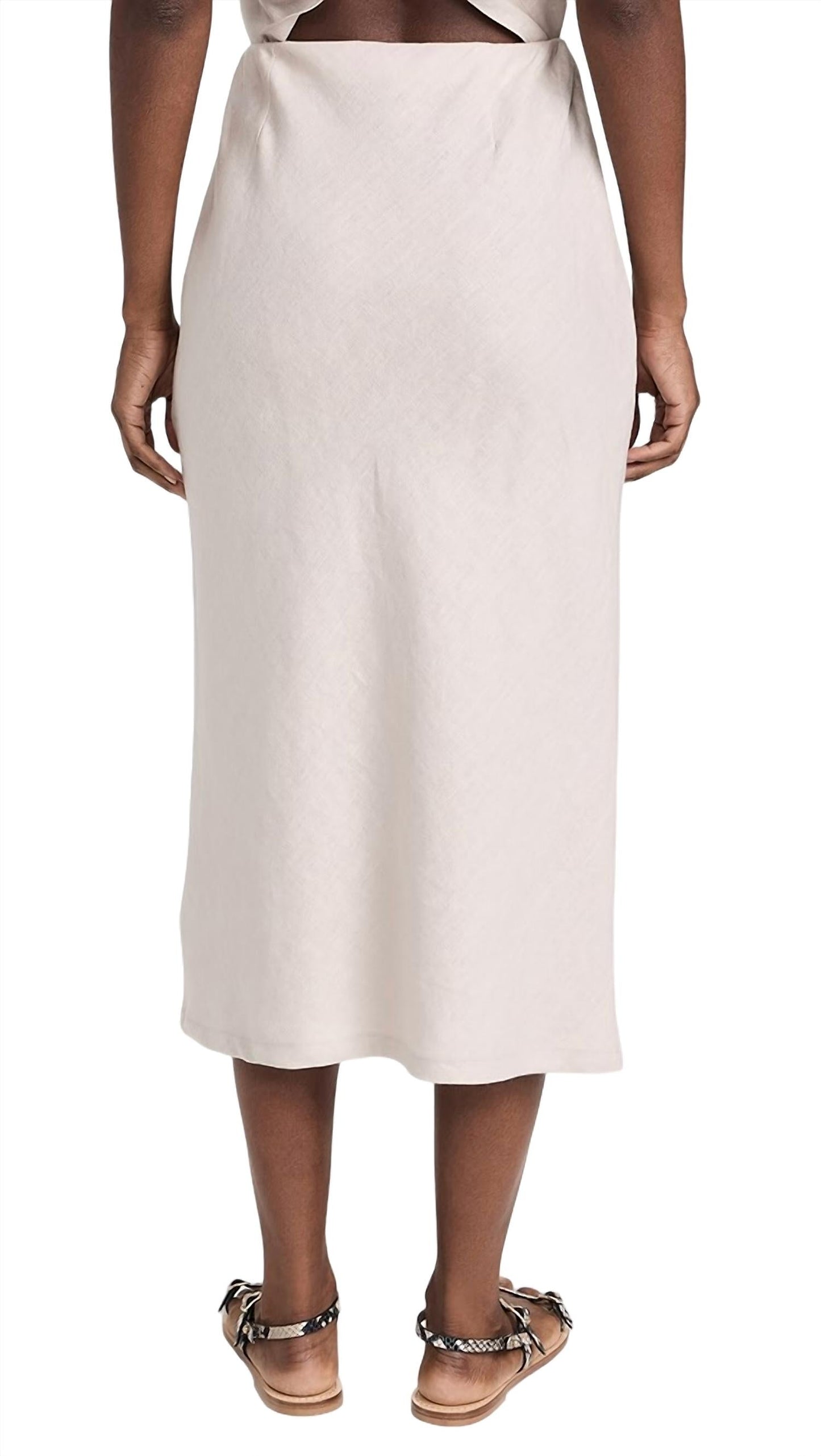 Enza Costa - LINEN BIAS SKIRT