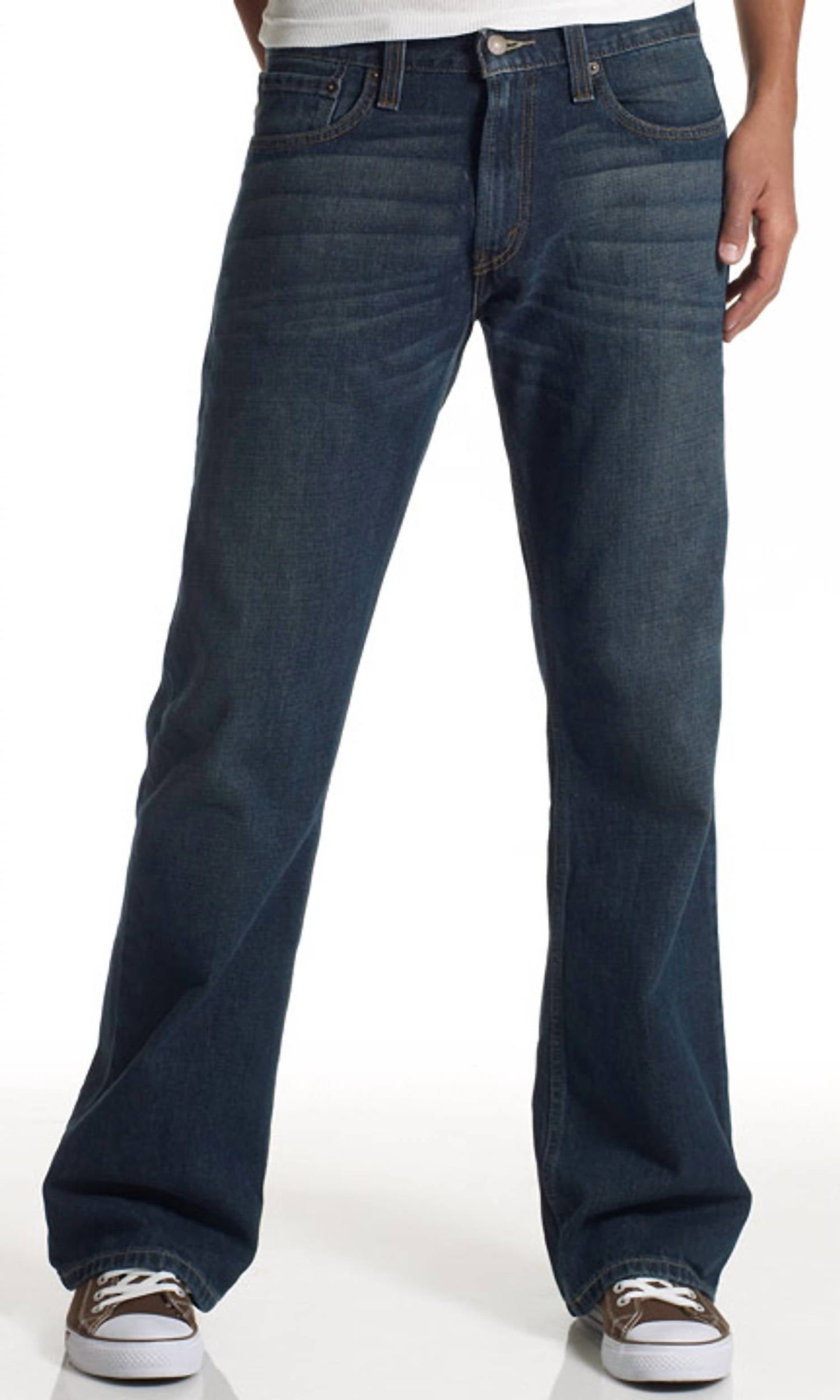 Levi'S - 527 स्लिम-फिट बूट-कट लोअर-राइज़ जीन्स