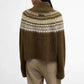 Barbour - Lorrie Fair Isle Roll-Neck Jumper