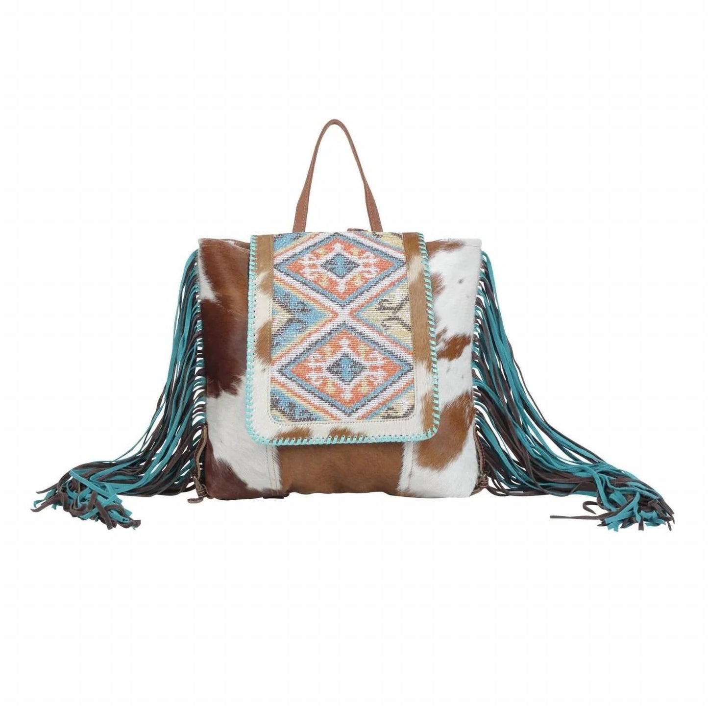 Myra Bag - Women's Handcrafted Southwestern Rug Backpack