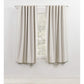 Sallie Blackout Heavy Cotton-Linen Blend Curtain Panel