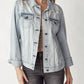 Risen - Relaxed Vintage Distressed Denim Jacket
