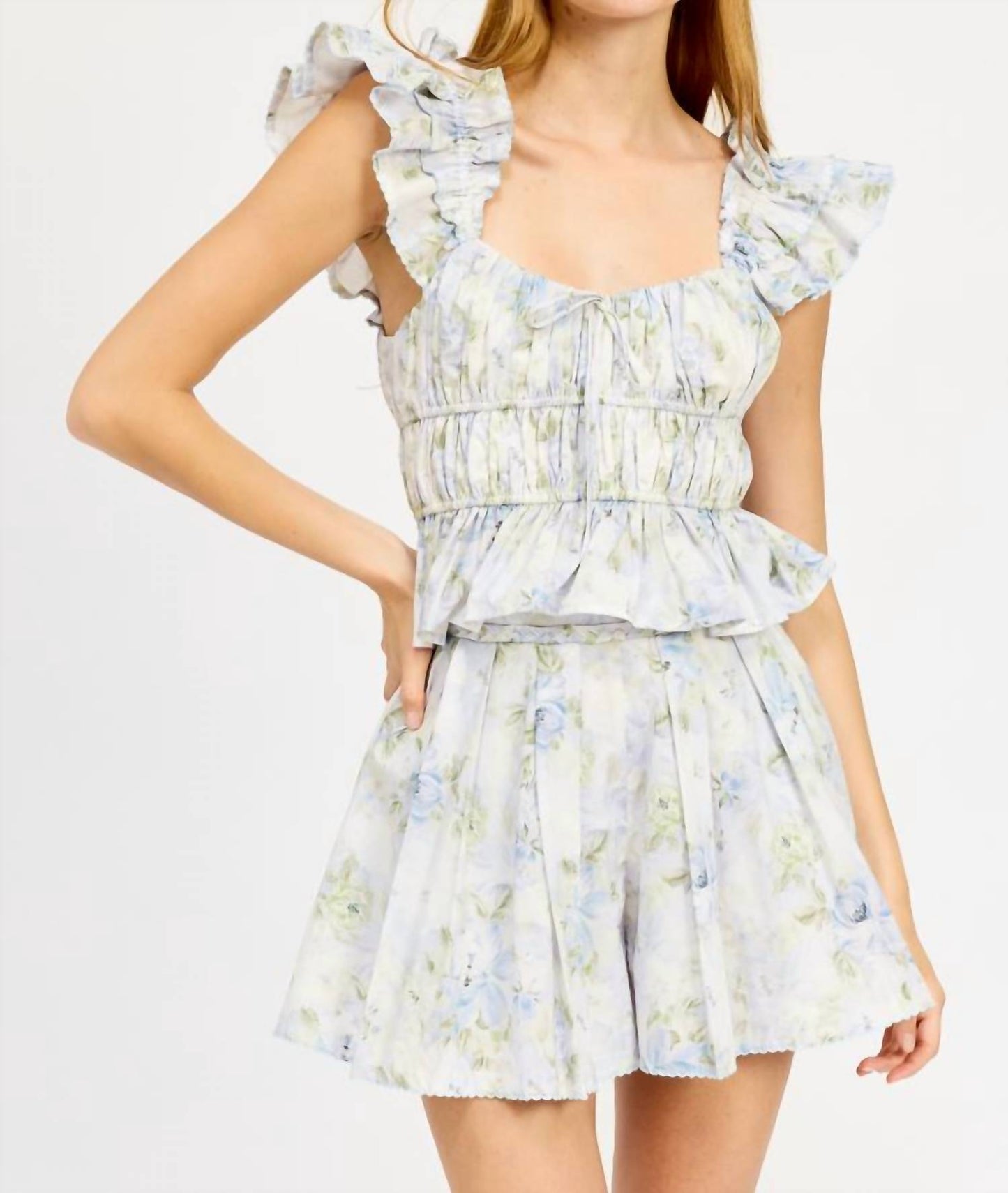 En Saison - Scarlet Top