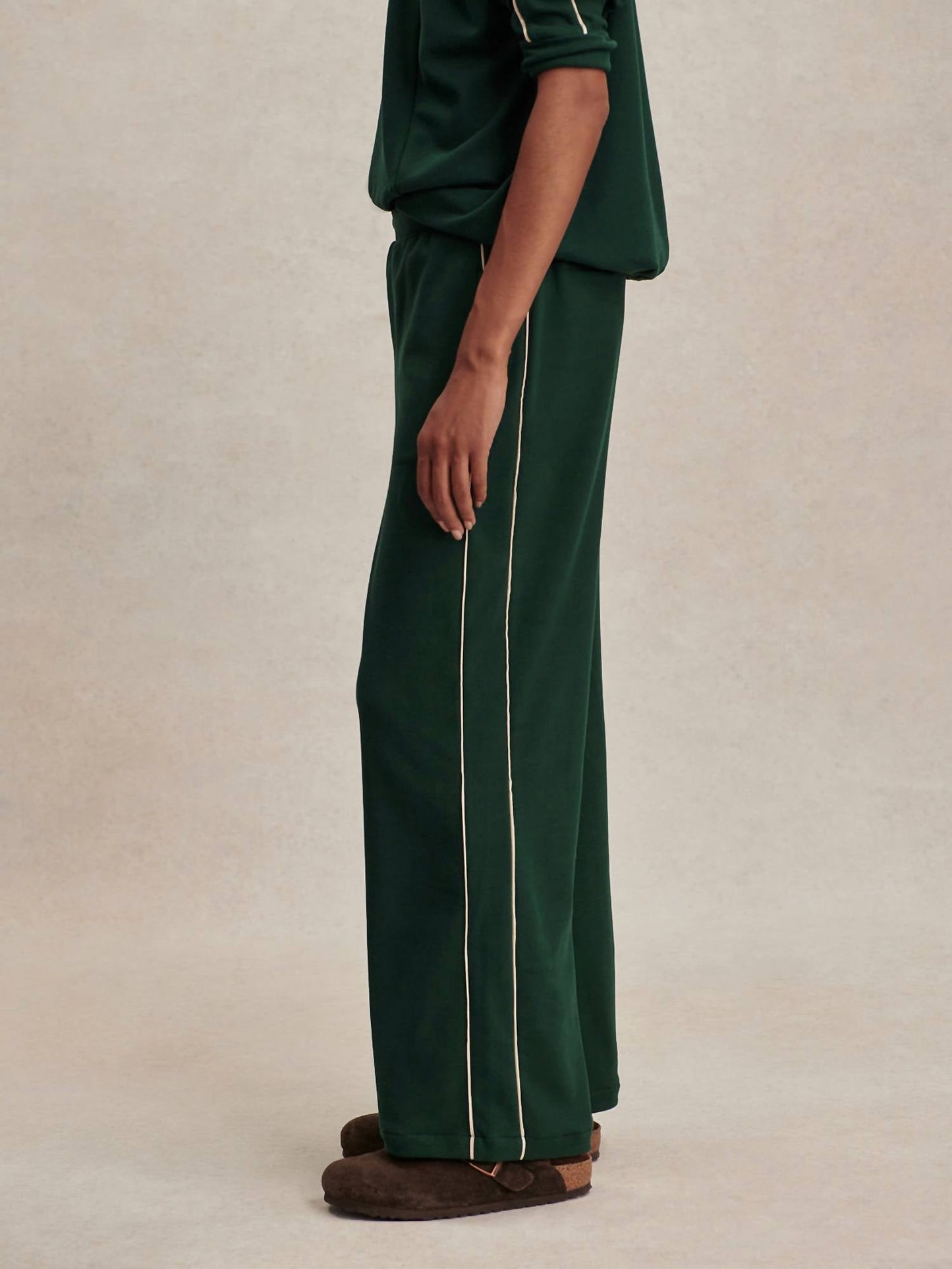 Varley - Brushed Rib Wide Leg Pant