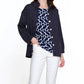 A La Carte - Striped Wire Collar Shirt