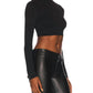 Free People - Super Crop Seamless Turtleneck Top